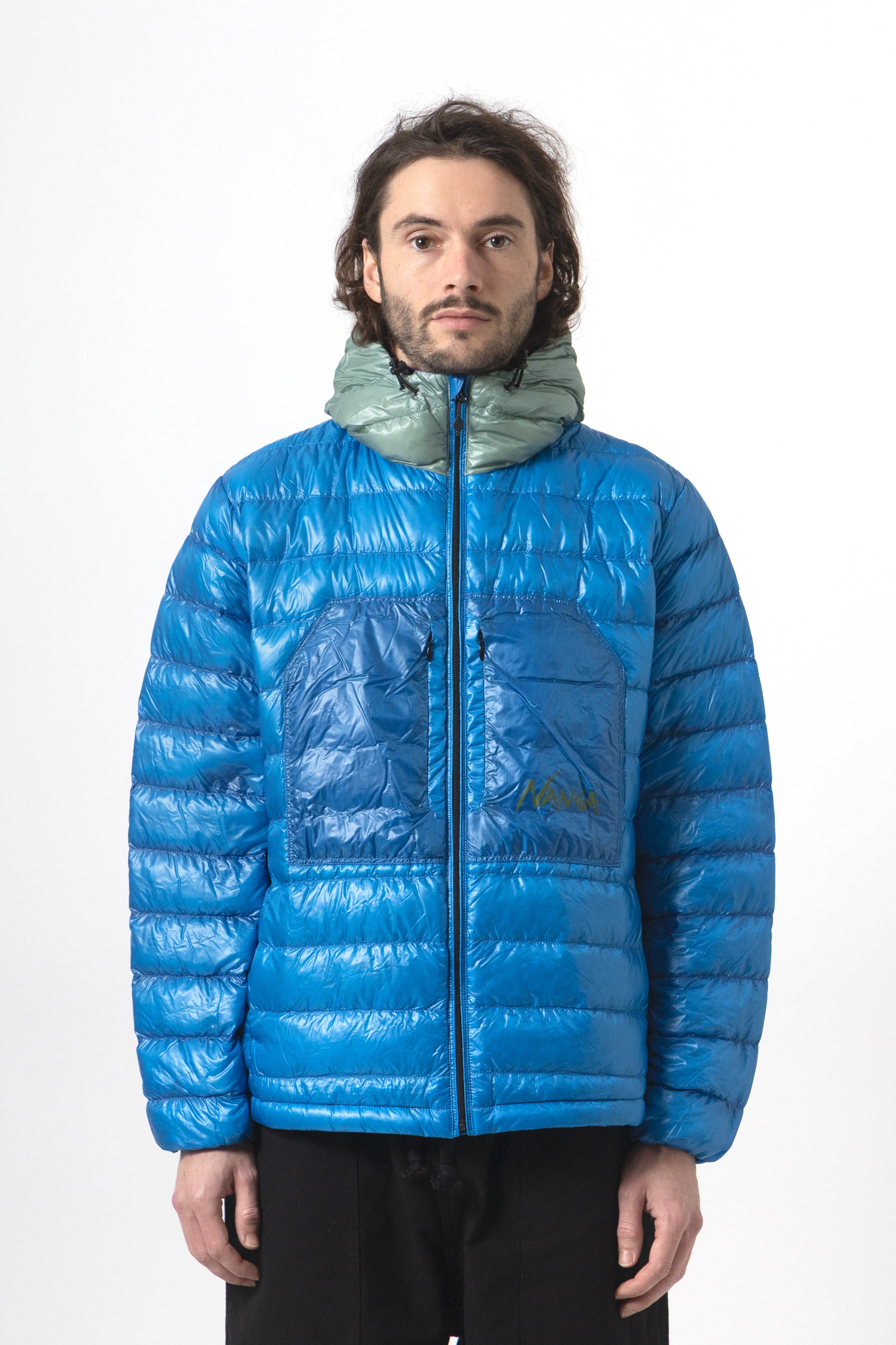 Nanga - Ultilight Down Parka Packable - Blue – Blacksmith Store