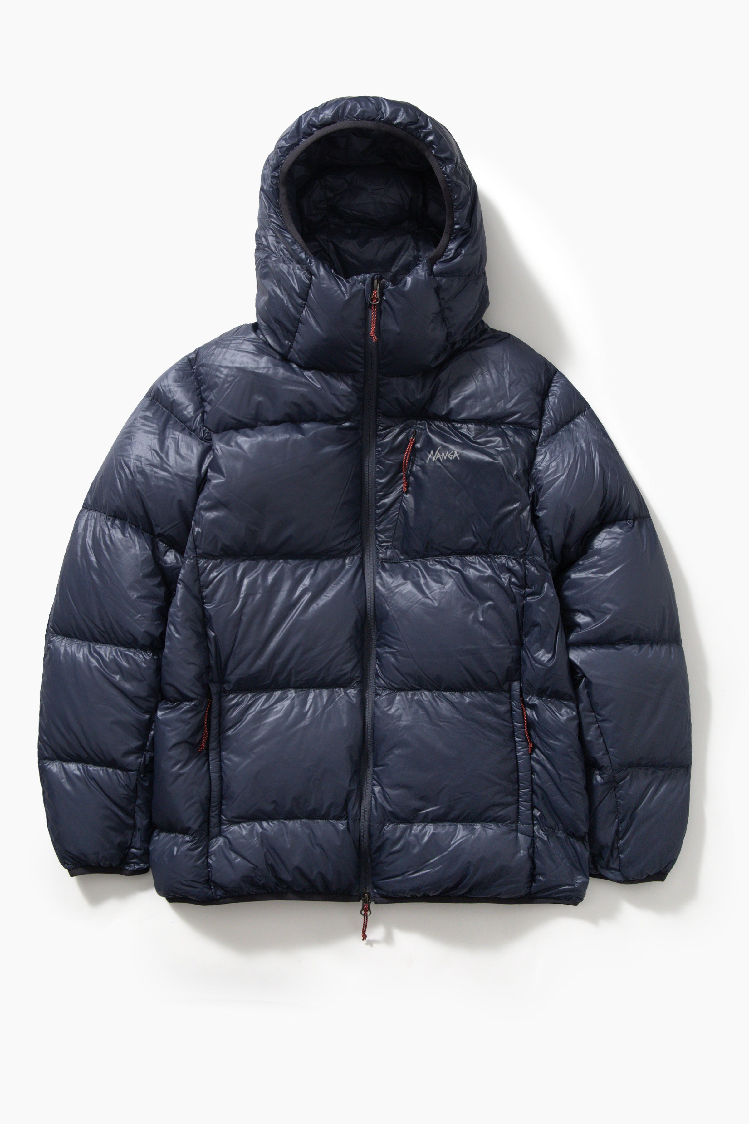 ジャケット・アウター NANGA x GLR Standard Down Jacket Navy M Nanga - Mountain Lodge Down Hoodie Jacket - Navy – Blacksmith Store