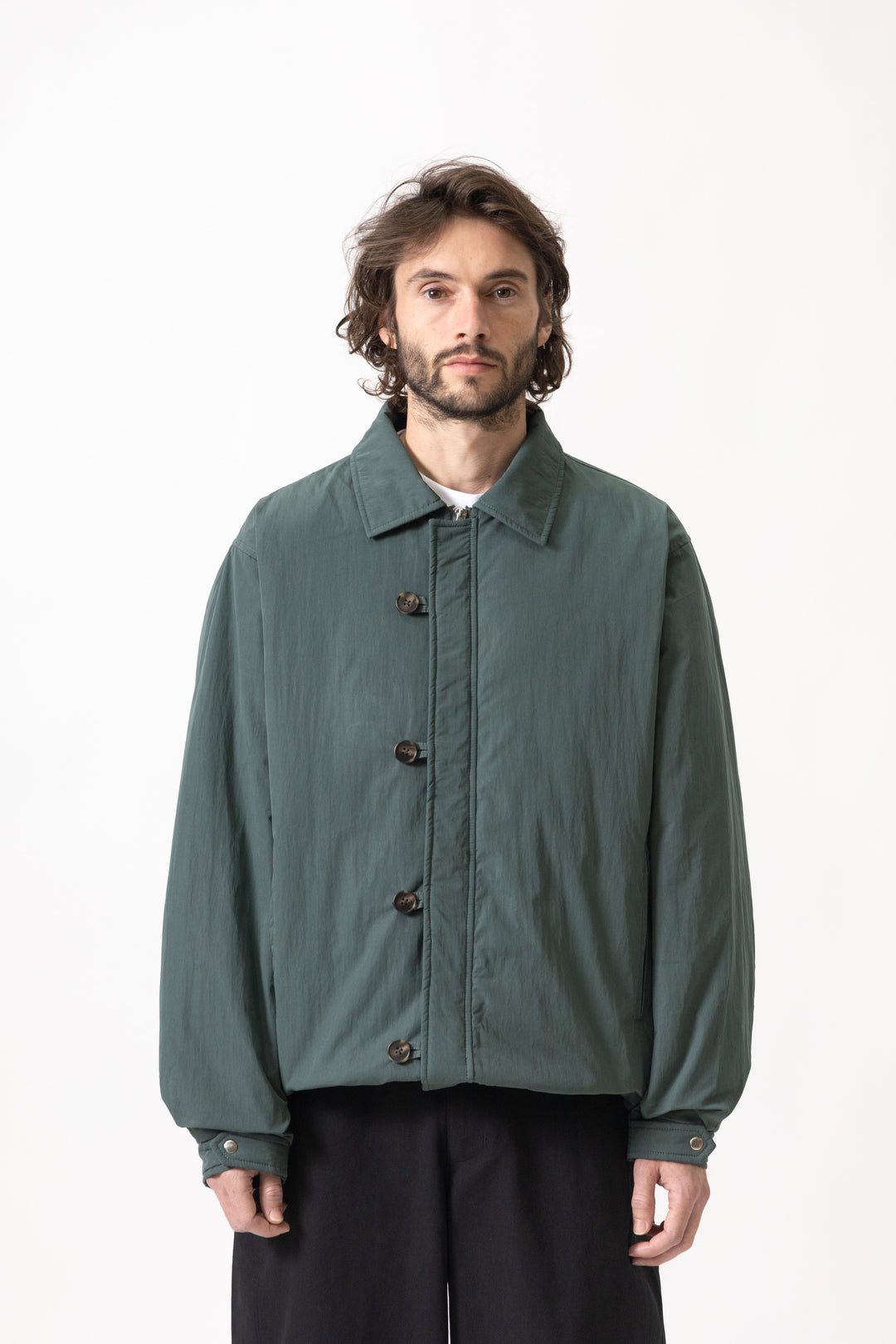 Blacksmith - Down Deck Jacket - Petrol