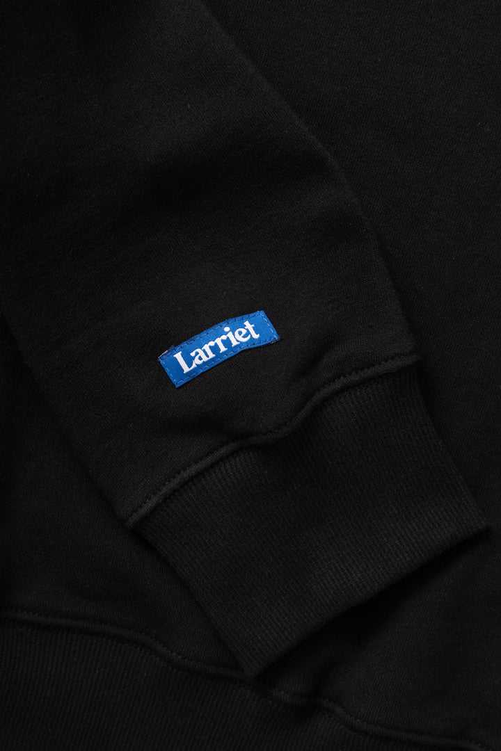Larriet - Maus 1/4 Zip Fleece - Black