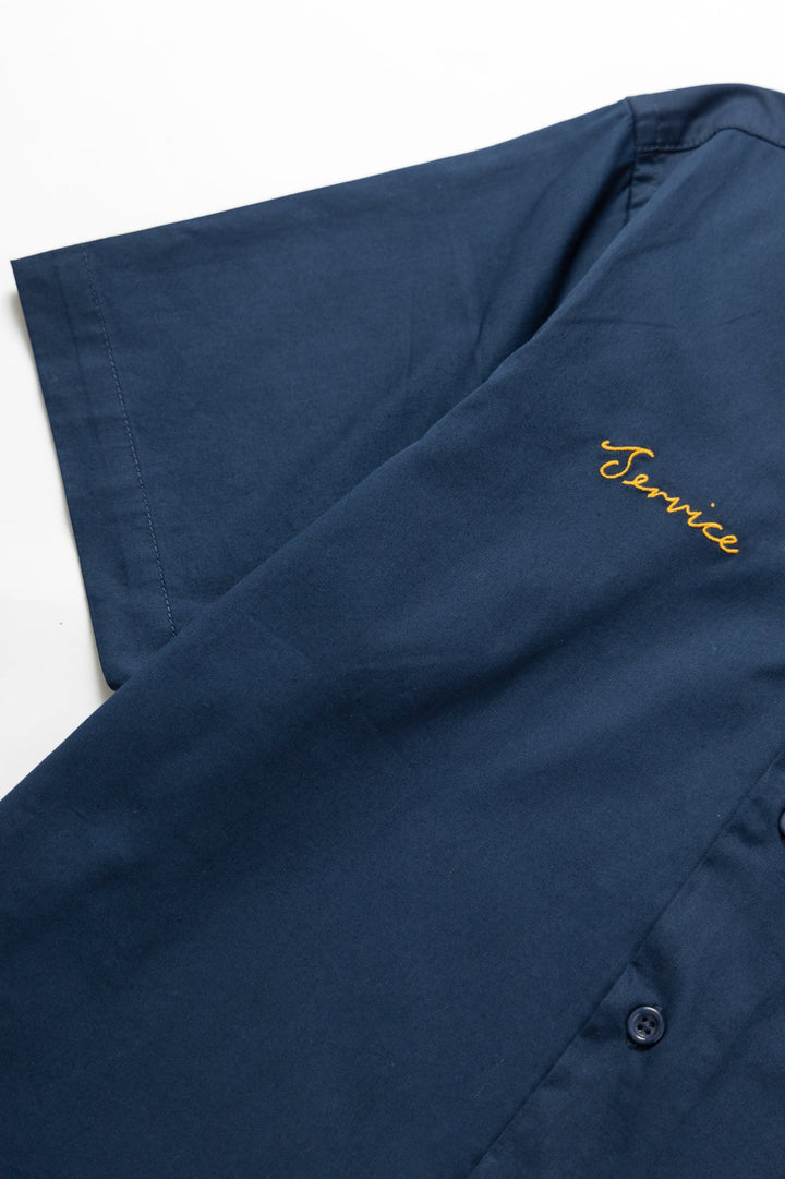 Service Works - Light Twill Necessities Short Sleeve Shirt - Navy