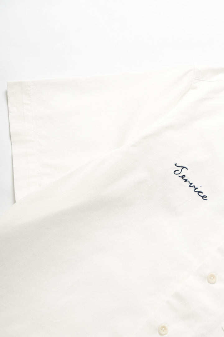 Service Works - Light Twill Necessities Short Sleeve Shirt - Off White