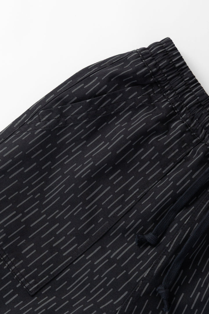 Service Works - Patterned Chef Shorts - Raindrop Mono