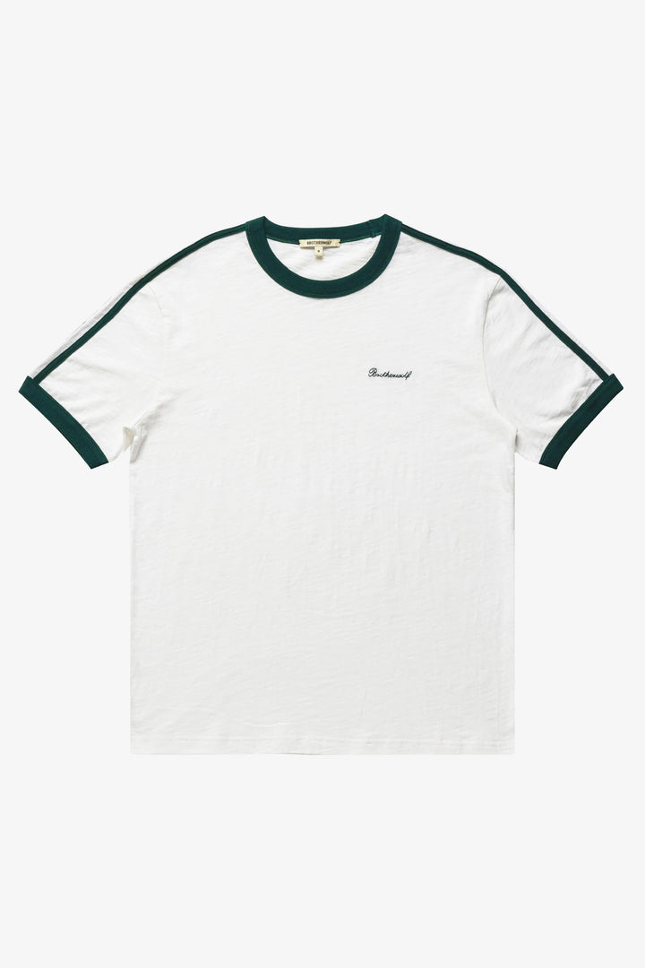 Brotherwolf - Ringer Tee - Off White
