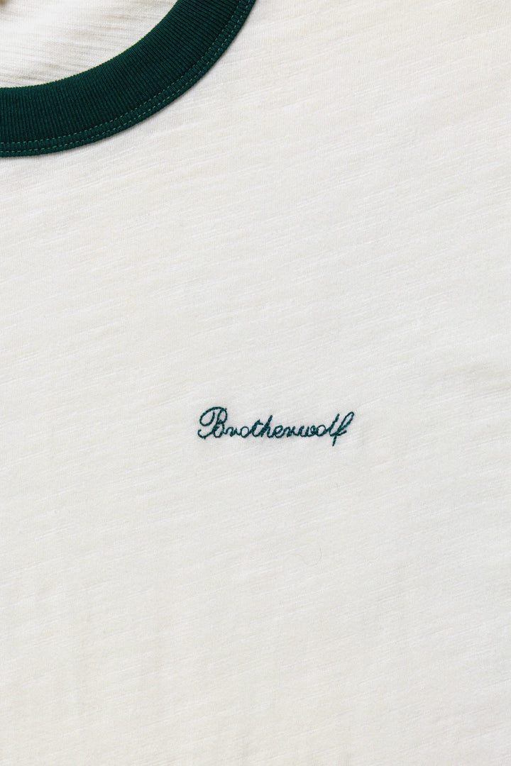 Brotherwolf - Ringer Tee - Off White