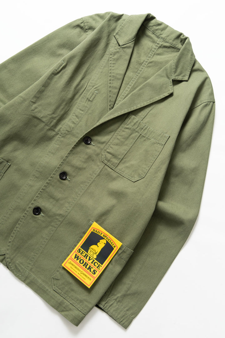 Service Works - Drill Server Suit Jacket - Olive