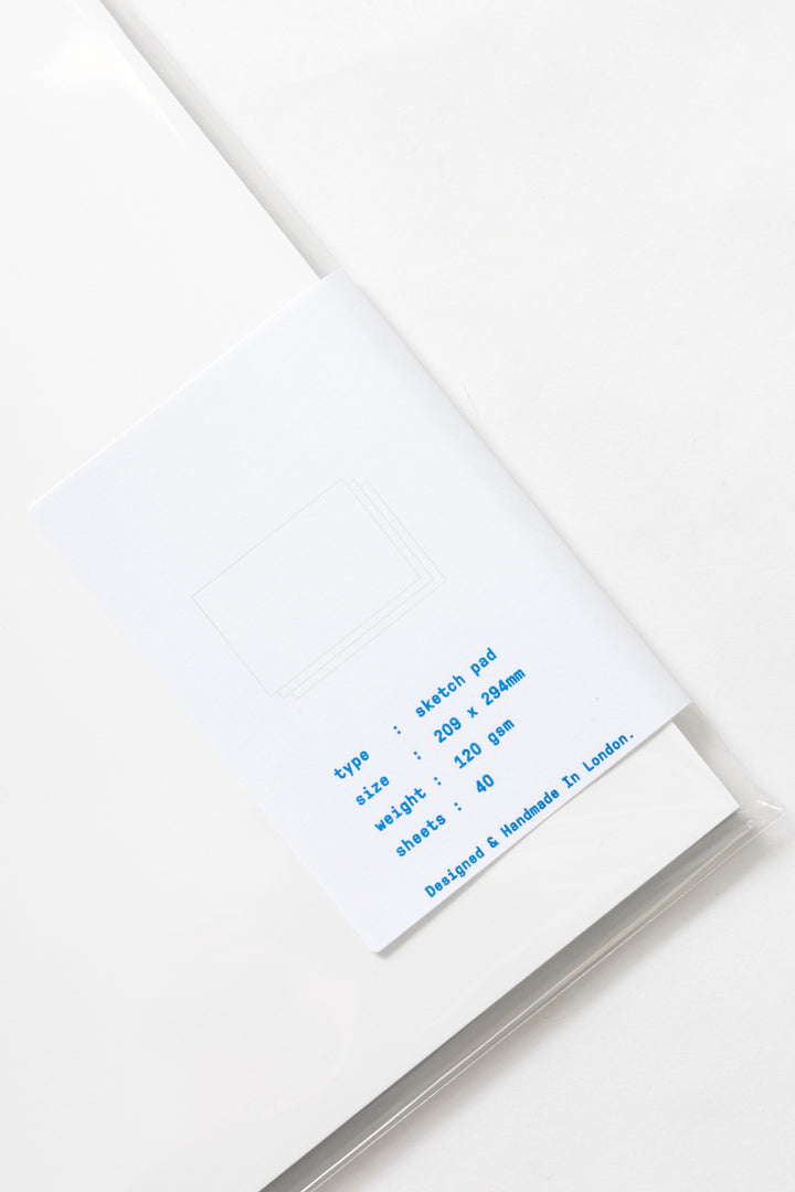 Before Breakfast - Sketch Pad - Powder Blue