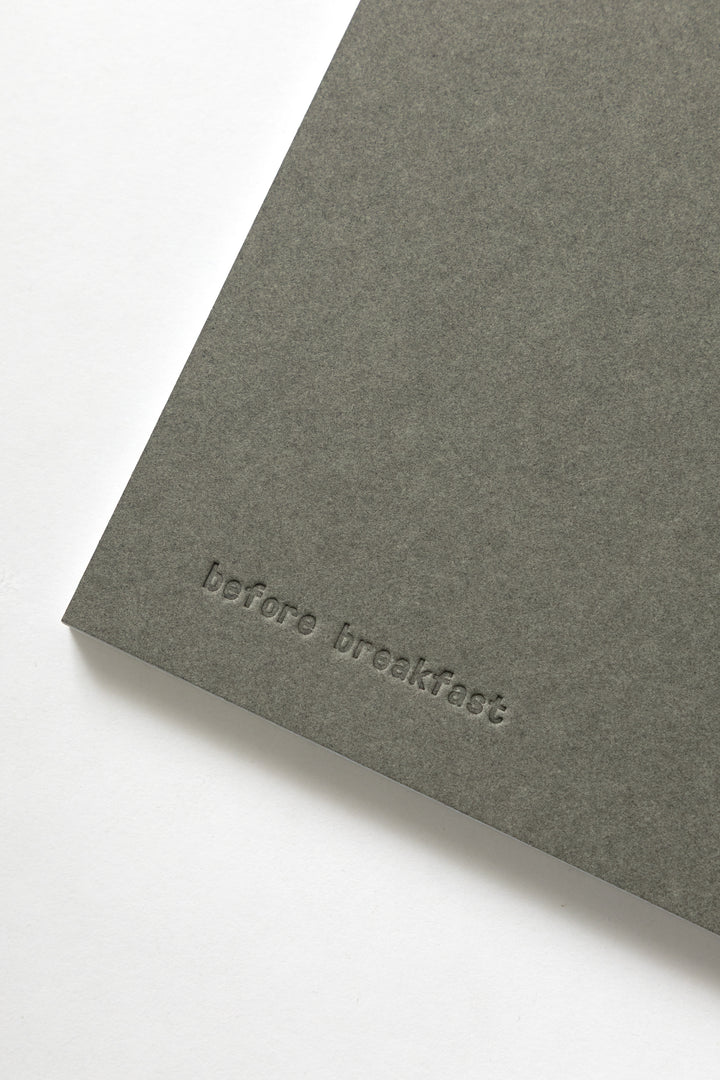 Before Breakfast - Sketch Pad - Powder Blue