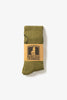 Service Works - Salt + Pepper Socks - Olive