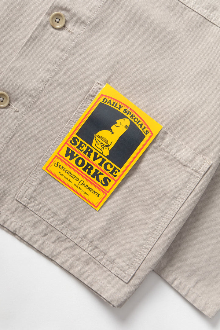 Service Works - Classic Chore Shirt - Stone