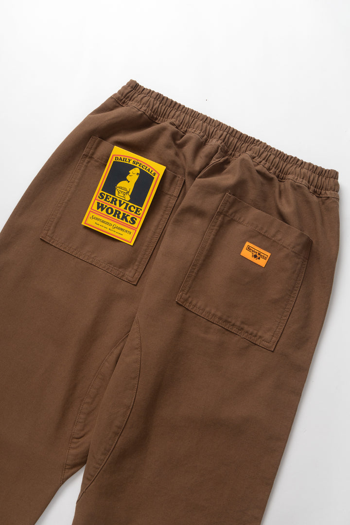 Service Works - Classic Chef Pants - Bark