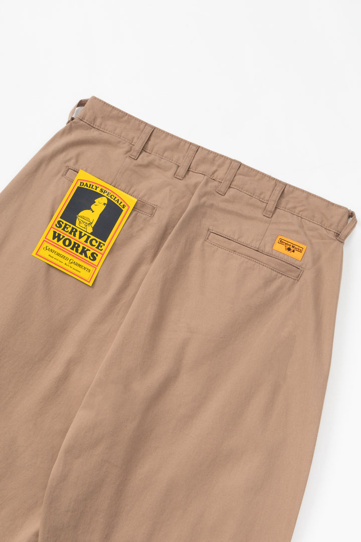 Service Works - Twill Part Timer Pant - Mushroom