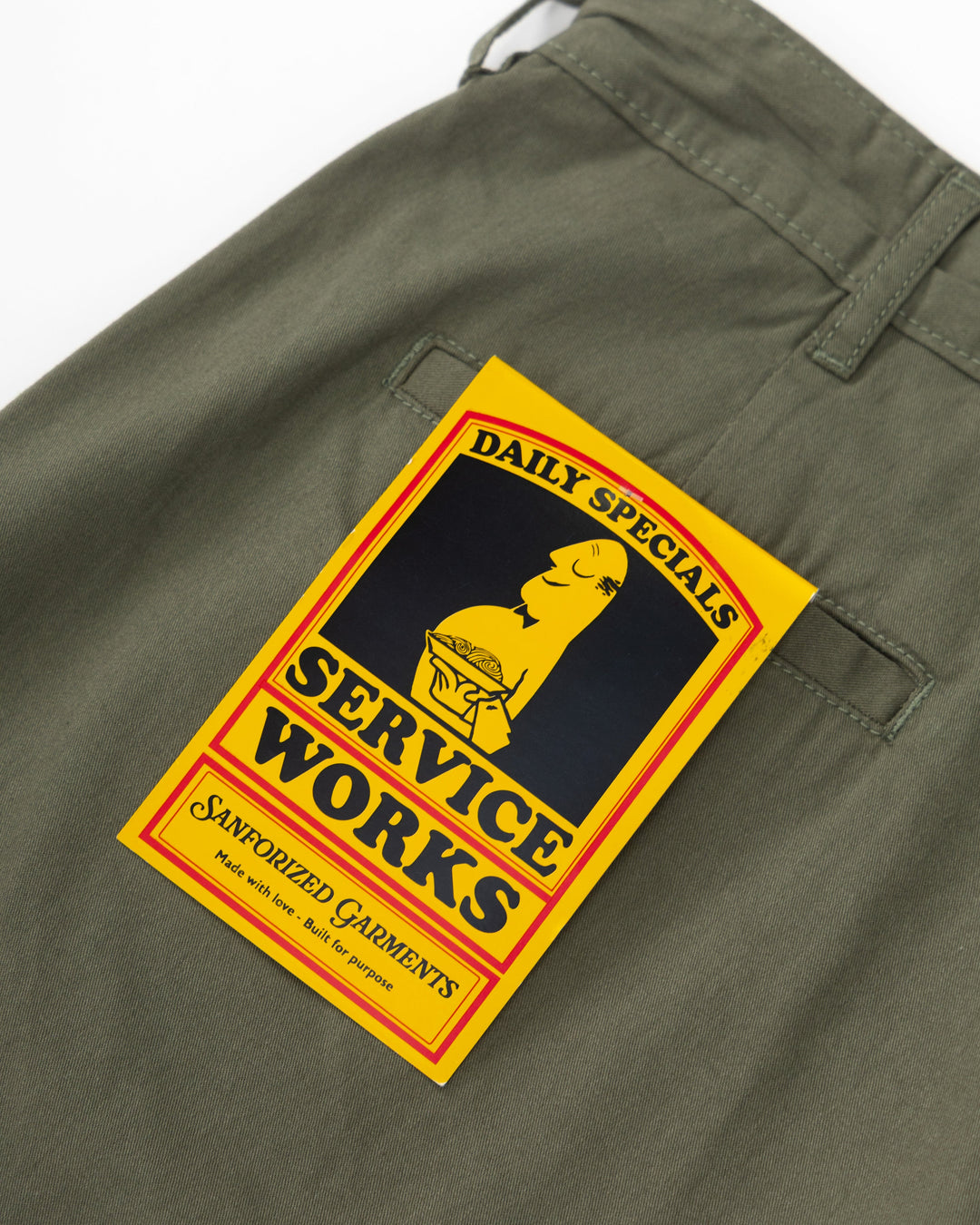 Service Works - Twill Part Timer Pant - Olive