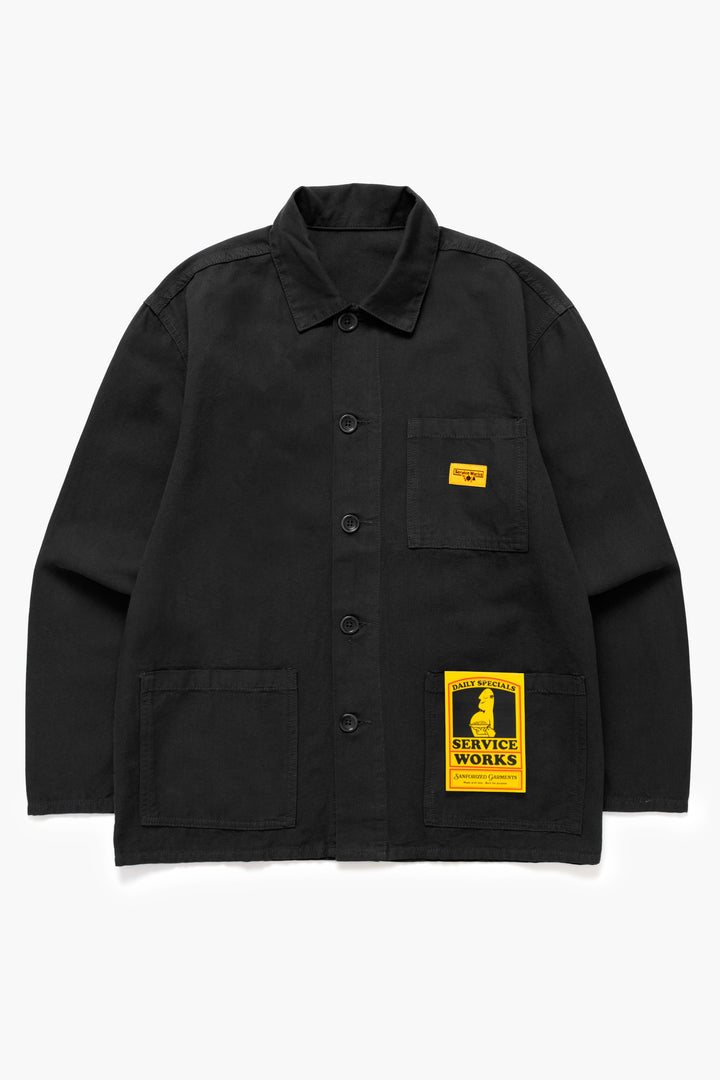 Service Works - Classic Chore Shirt - Black