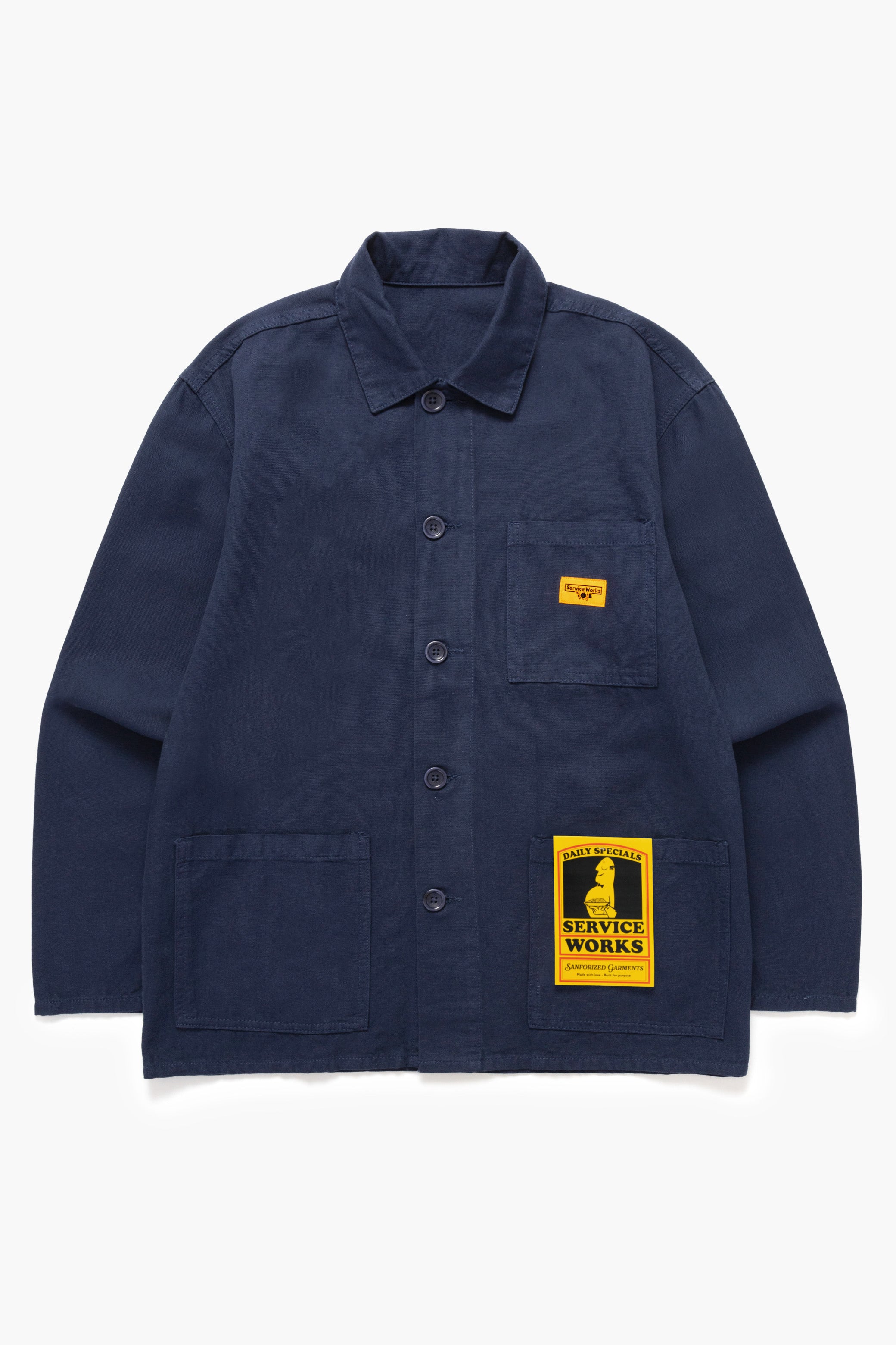 Service Works - Classic Chore Shirt - Dark Navy – Blacksmith Store