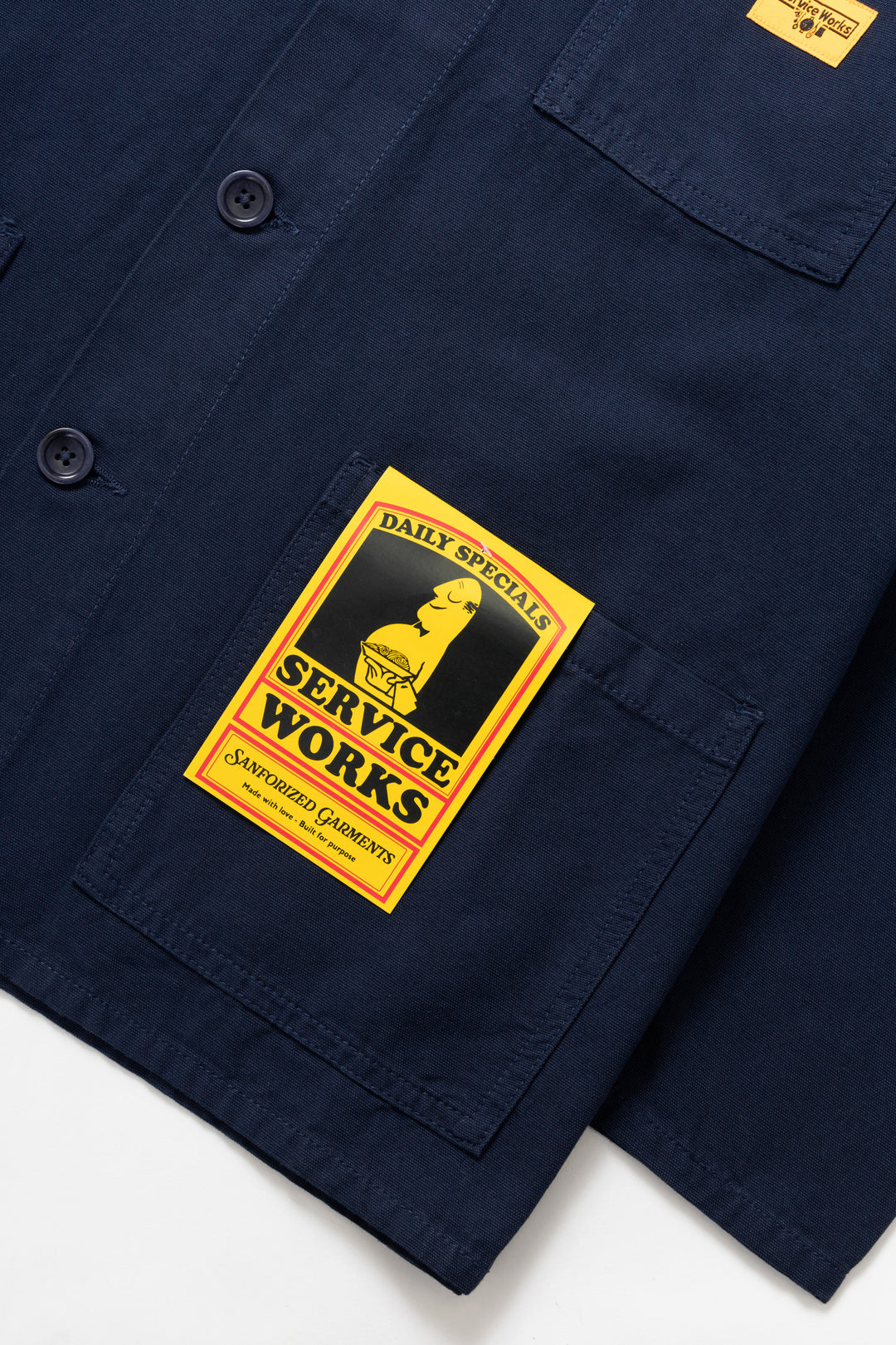 Service Works - Classic Chore Shirt - Dark Navy