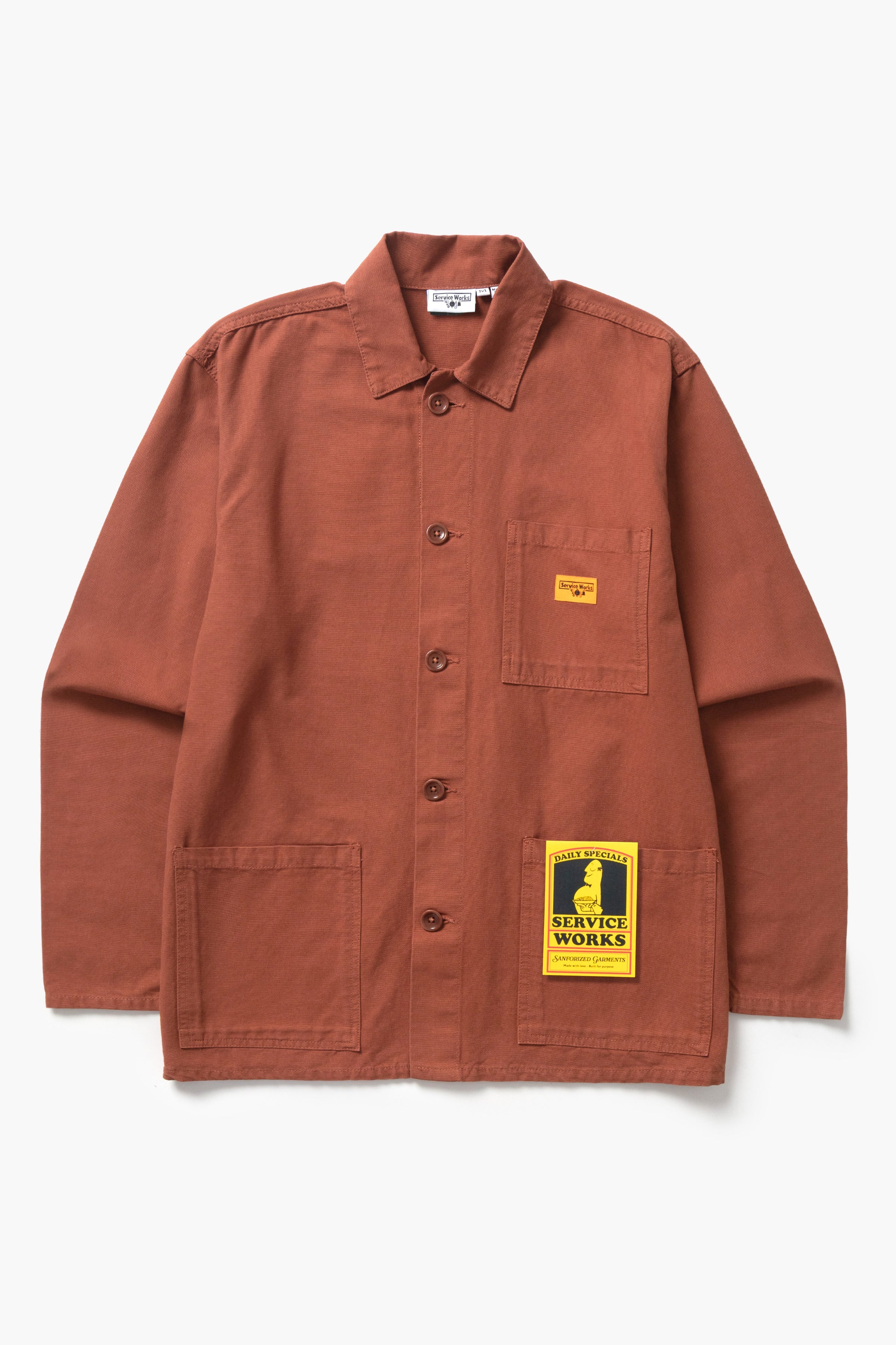 Service Works - Classic Chore Shirt - Copper – Blacksmith Store