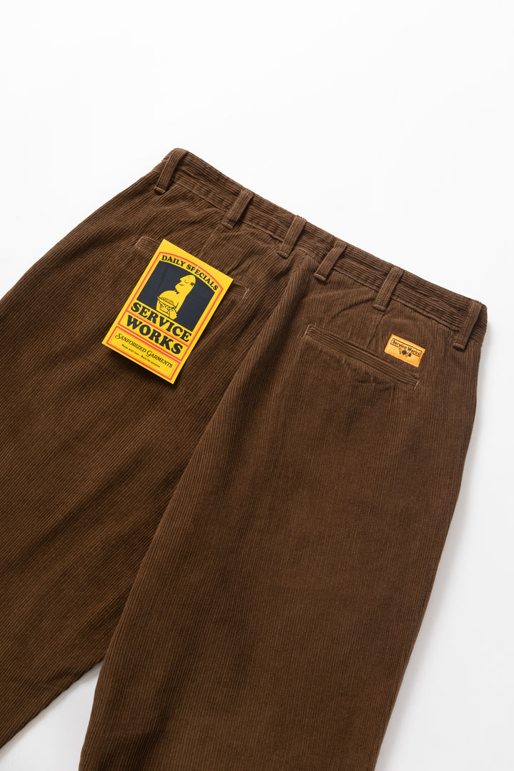 Service Works - Corduroy Part Timer Pant - Bark