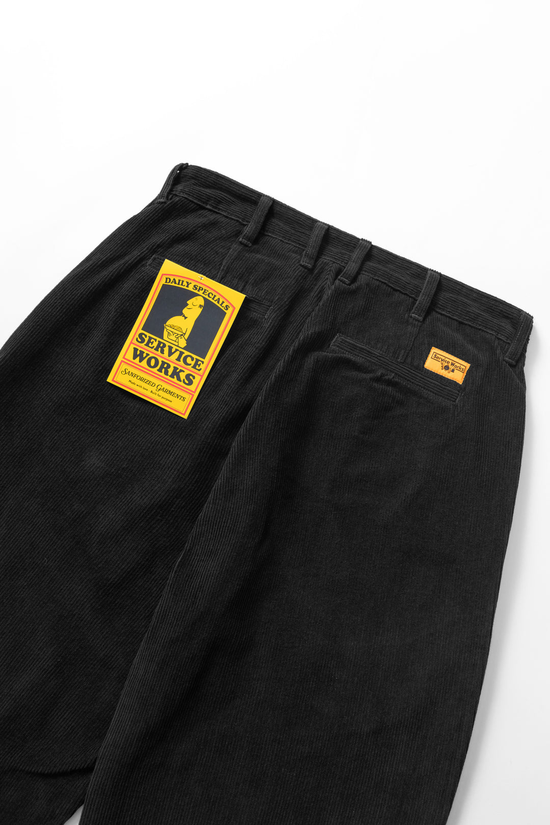 Service Works - Corduroy Part Timer Pant - Black