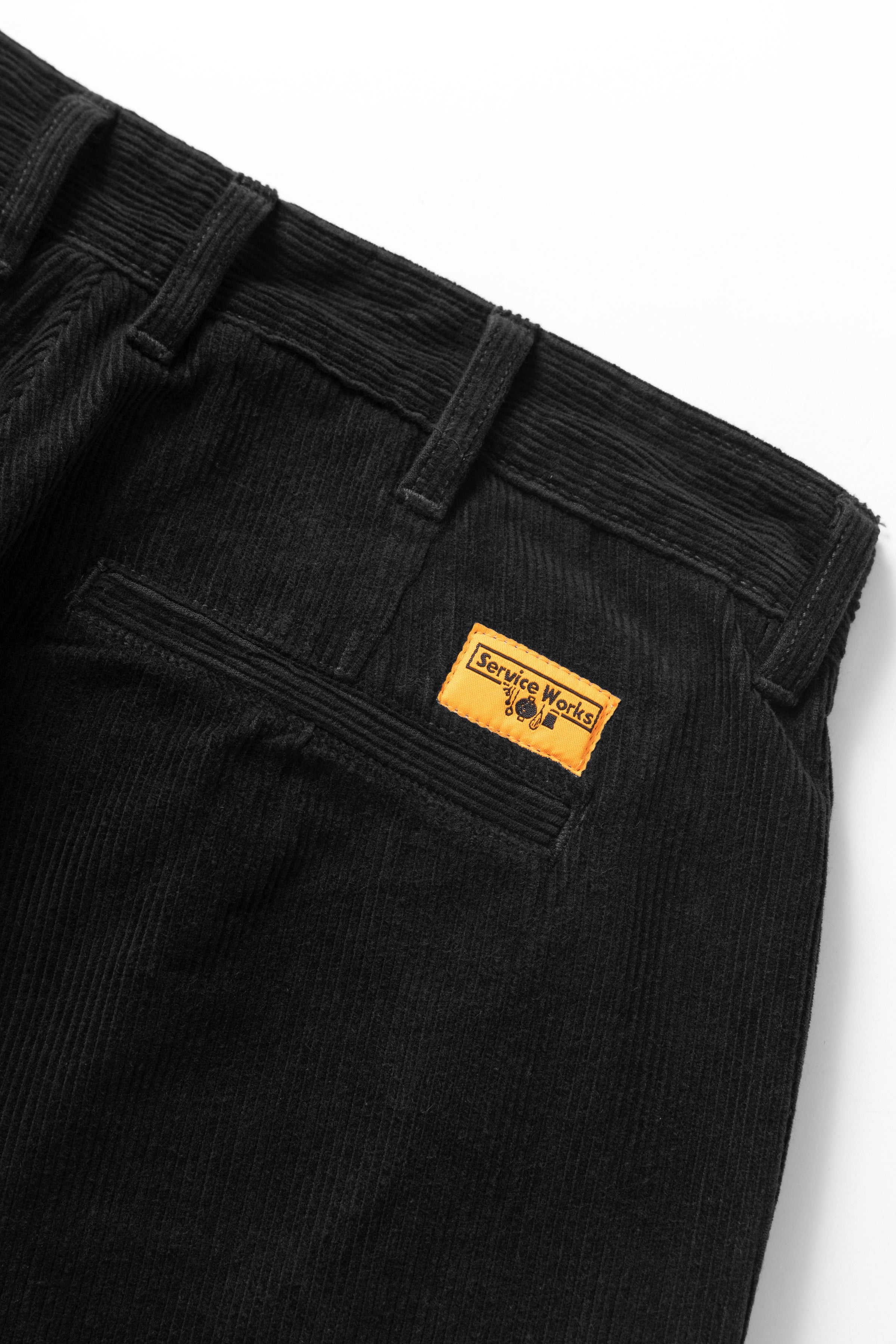 Service Works - Corduroy Part Timer Pant - Black – Blacksmith Store