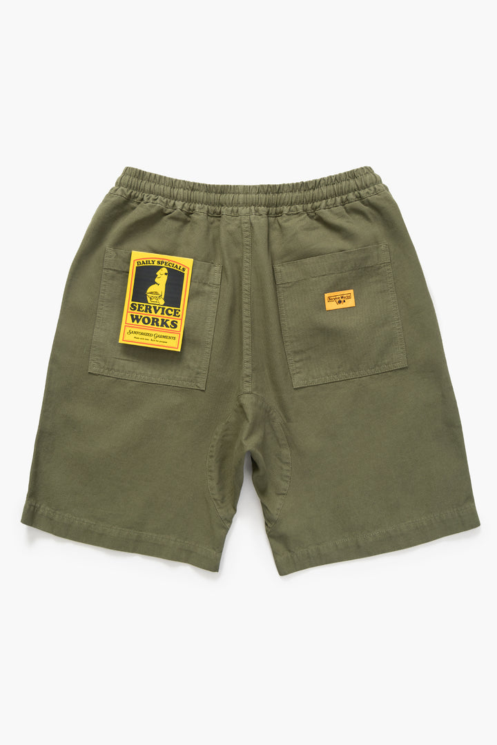 Service Works - Classic Chef Shorts - Olive