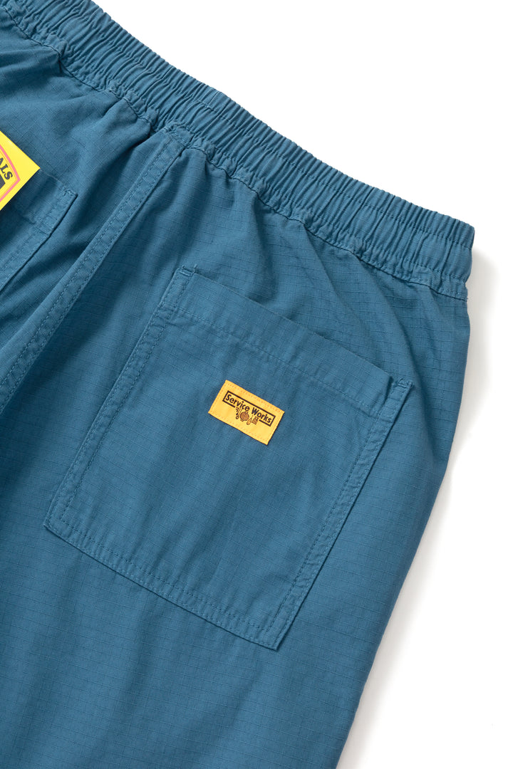 Service Works - Ripstop Chef Shorts - Ocean