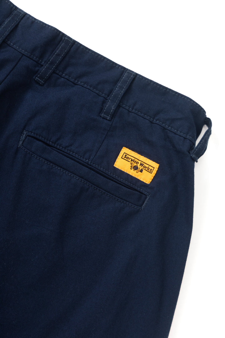 Service Works - Twill Part Timer Shorts - Dark Navy