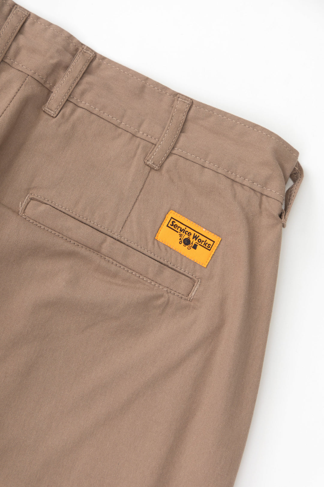Service Works - Twill Part Timer Shorts - Mushroom