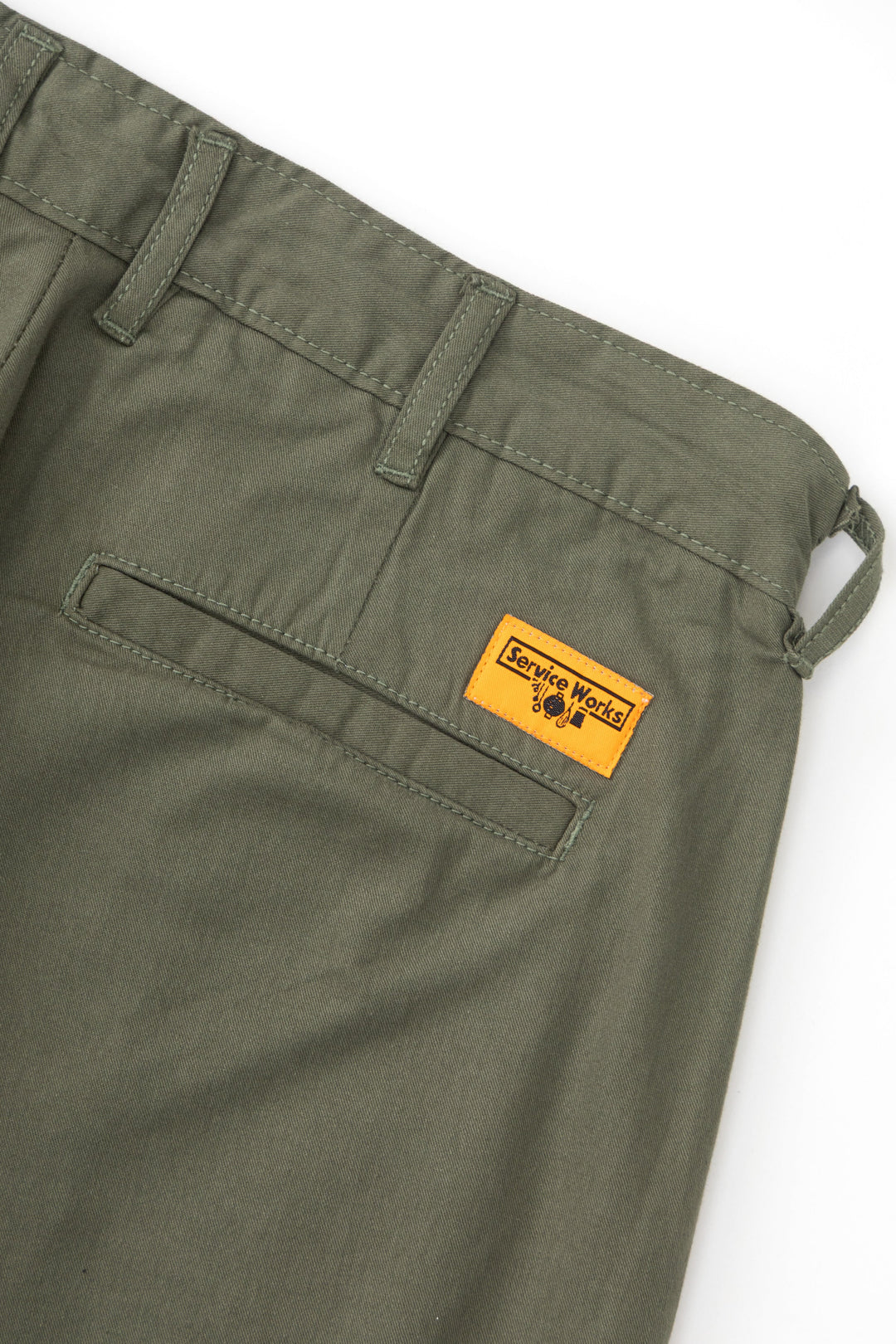 Service Works - Twill Part Timer Shorts - Olive