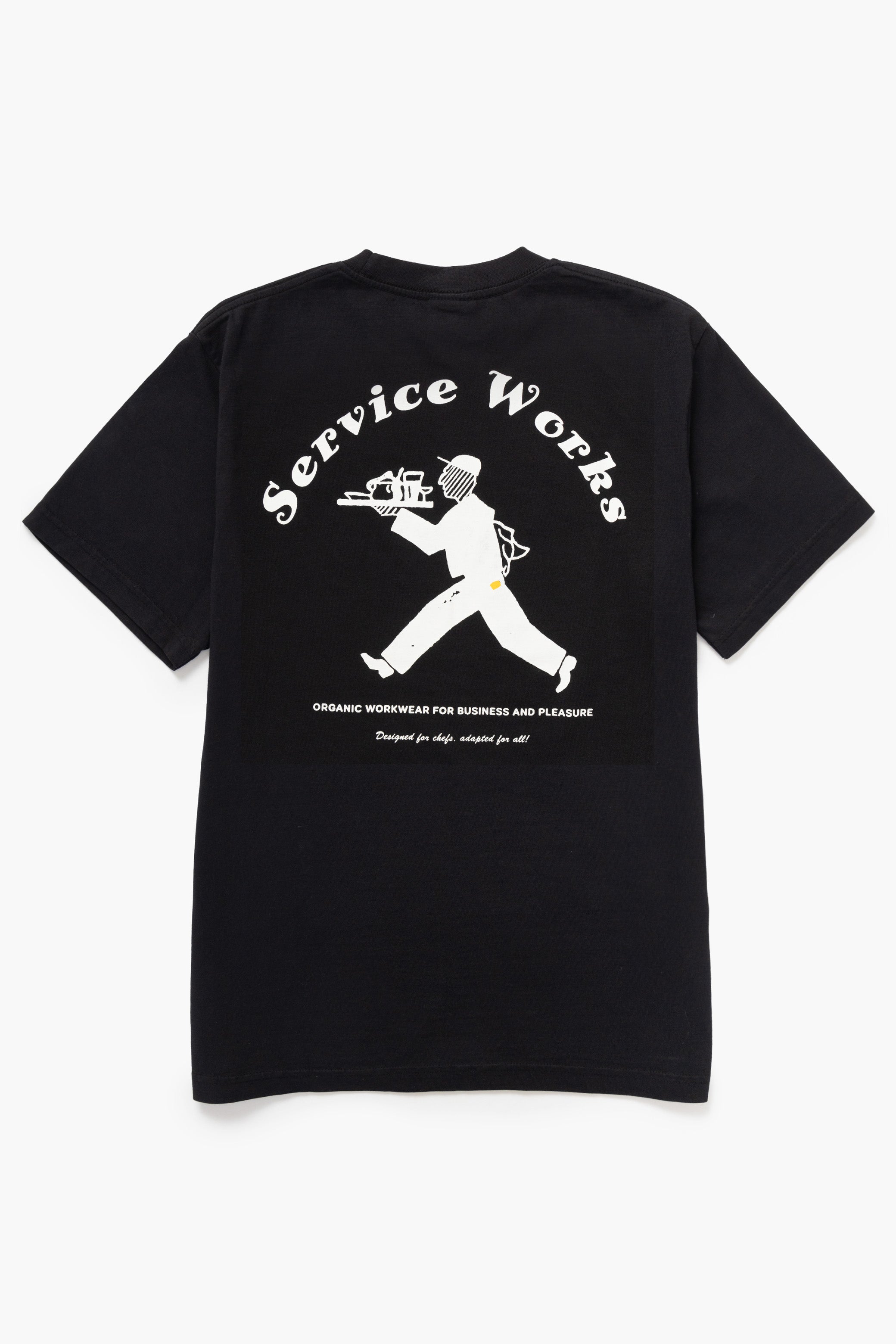 Service Works - Waiter Tee - Black – Blacksmith Store