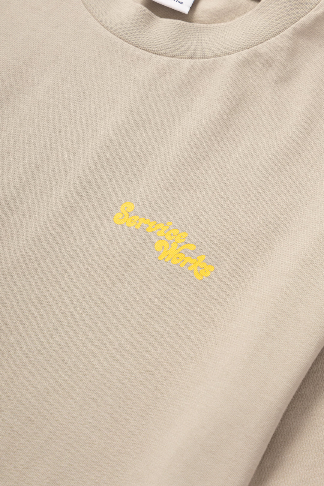 Service Works - Work + Pleasure Tee - Stone