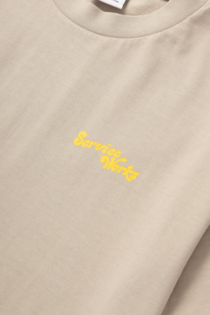Service Works - Work + Pleasure Tee - Stone