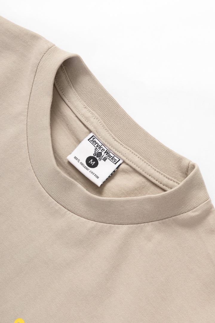 Service Works - Work + Pleasure Tee - Stone