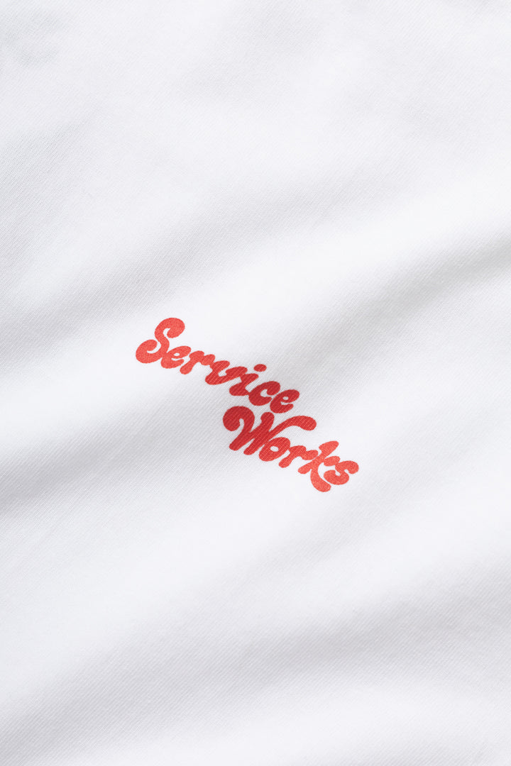 Service Works - Work + Pleasure Tee - White