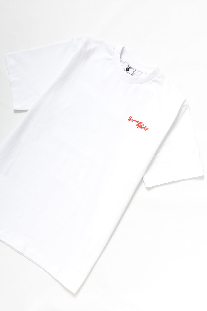 Service Works - Work + Pleasure Tee - White
