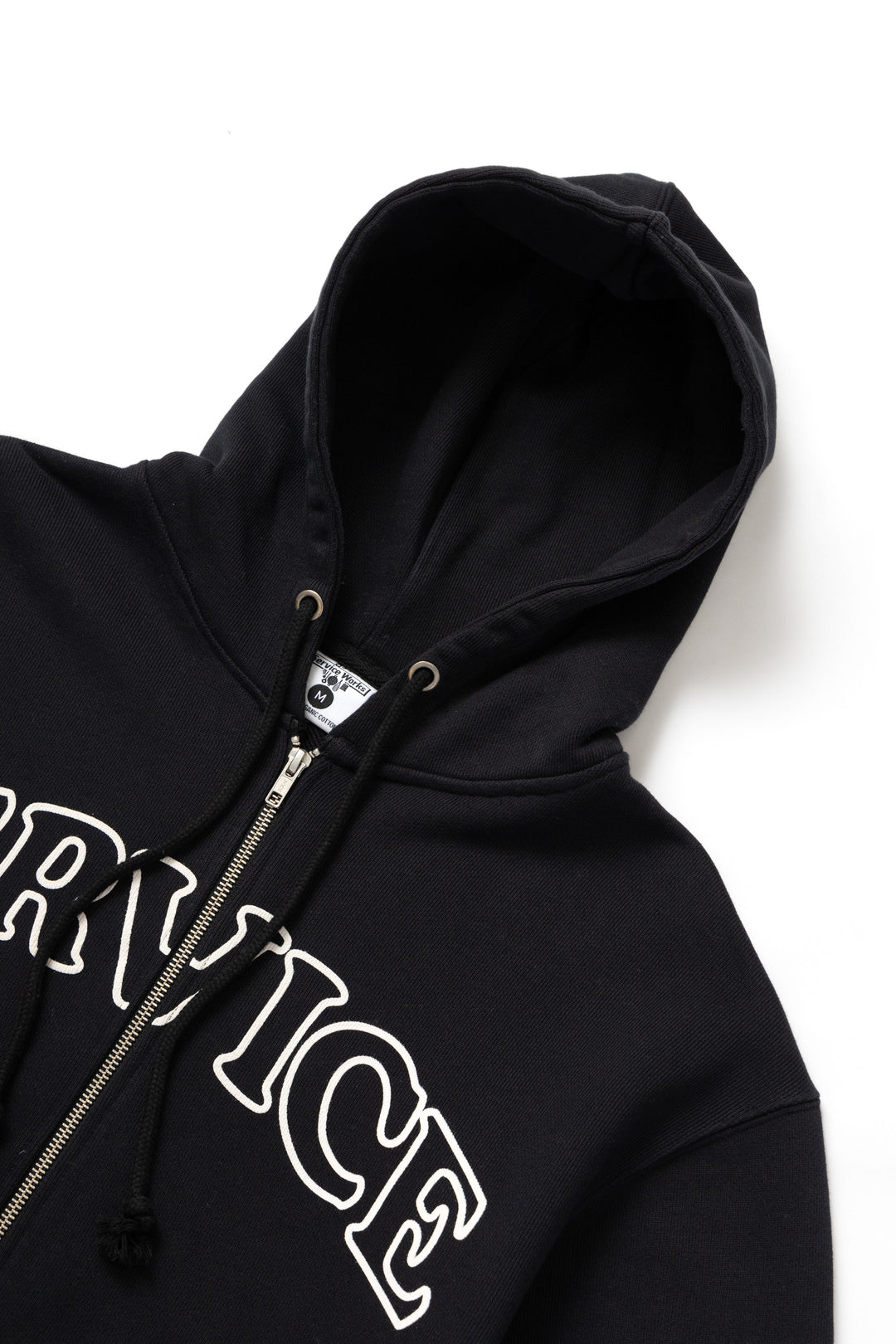Service Works - Arch Logo Zip Hoodie - Black