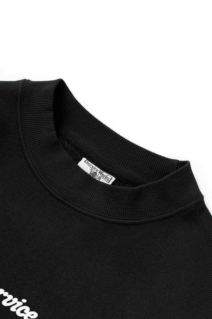 Service Works - Service Logo Crewneck - Black