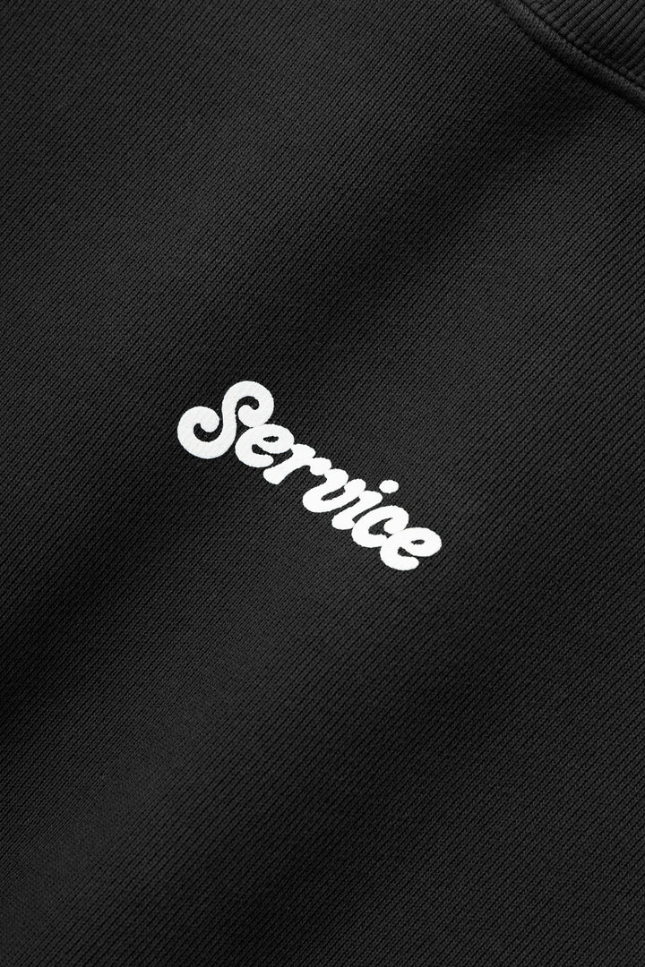 Service Works - Service Logo Crewneck - Black