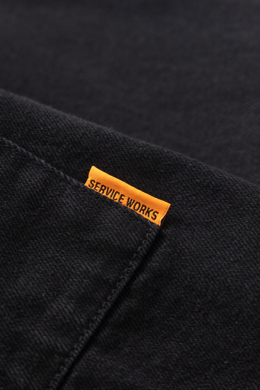 Service Works - Denim Script Popover - Dark Wash