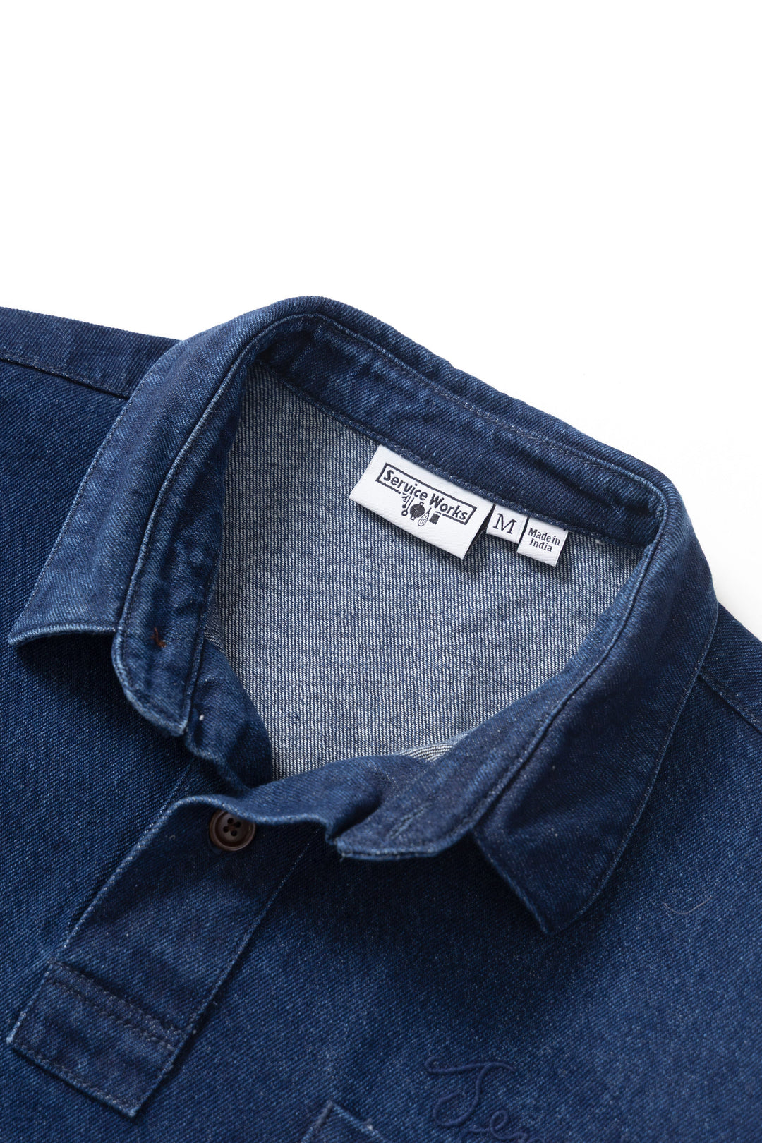 Service Works - Denim Script Popover - One Wash