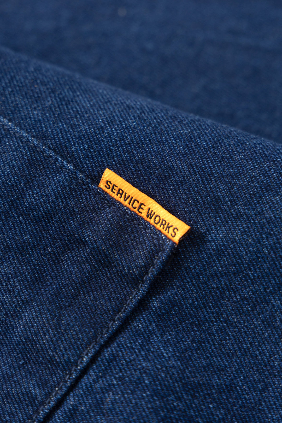Service Works - Denim Script Popover - One Wash