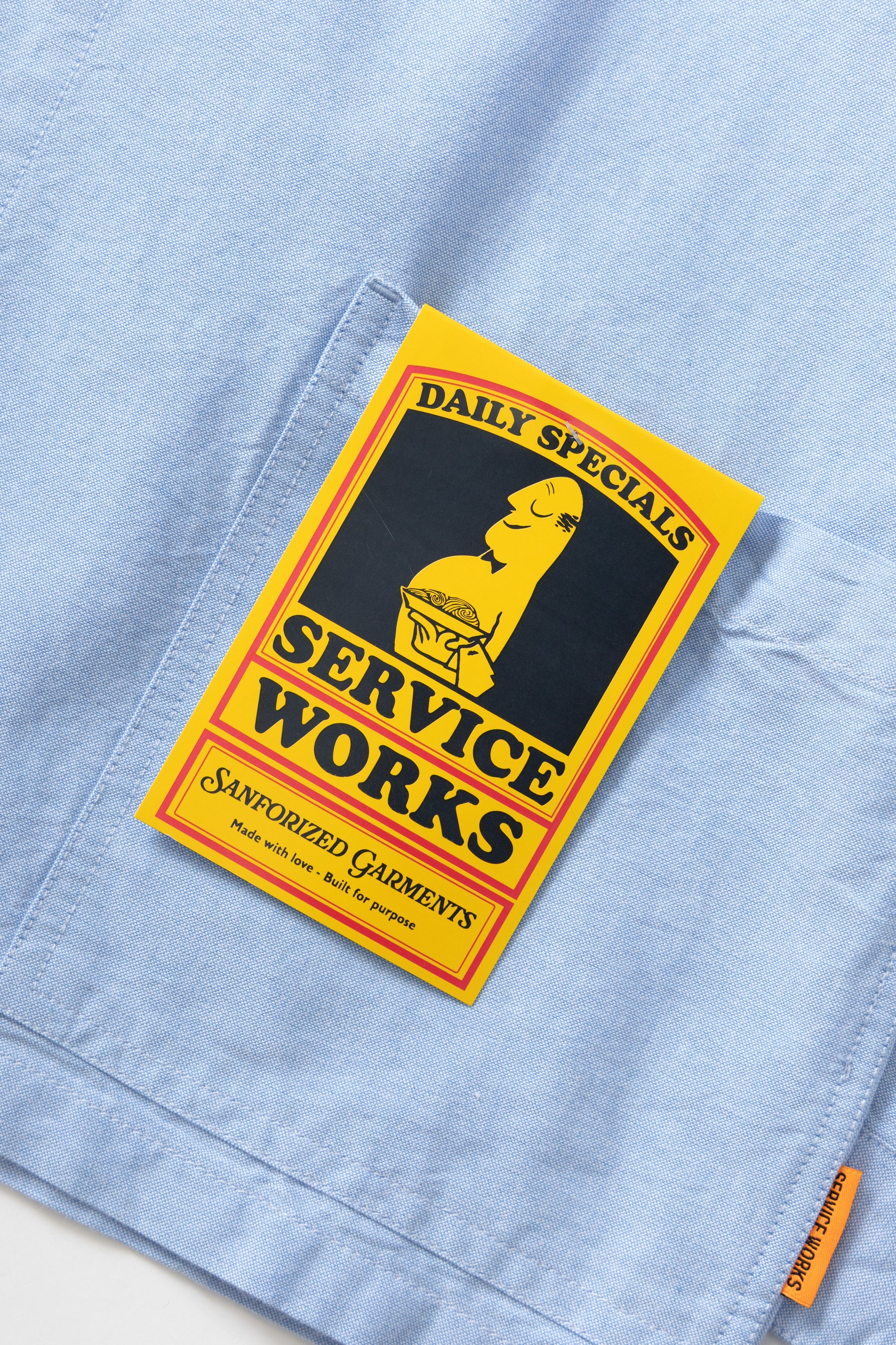 Service Works - Waiter Shirt - Oxford Blue – Blacksmith Store