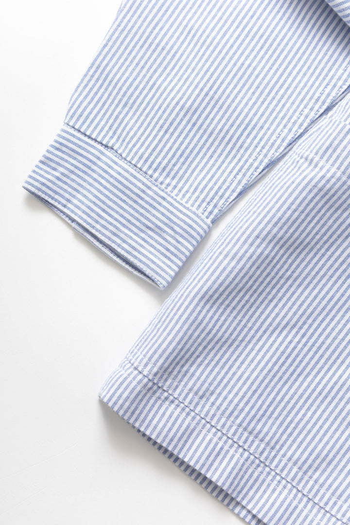 Service Works - Waiter Shirt - Oxford Blue Stripe