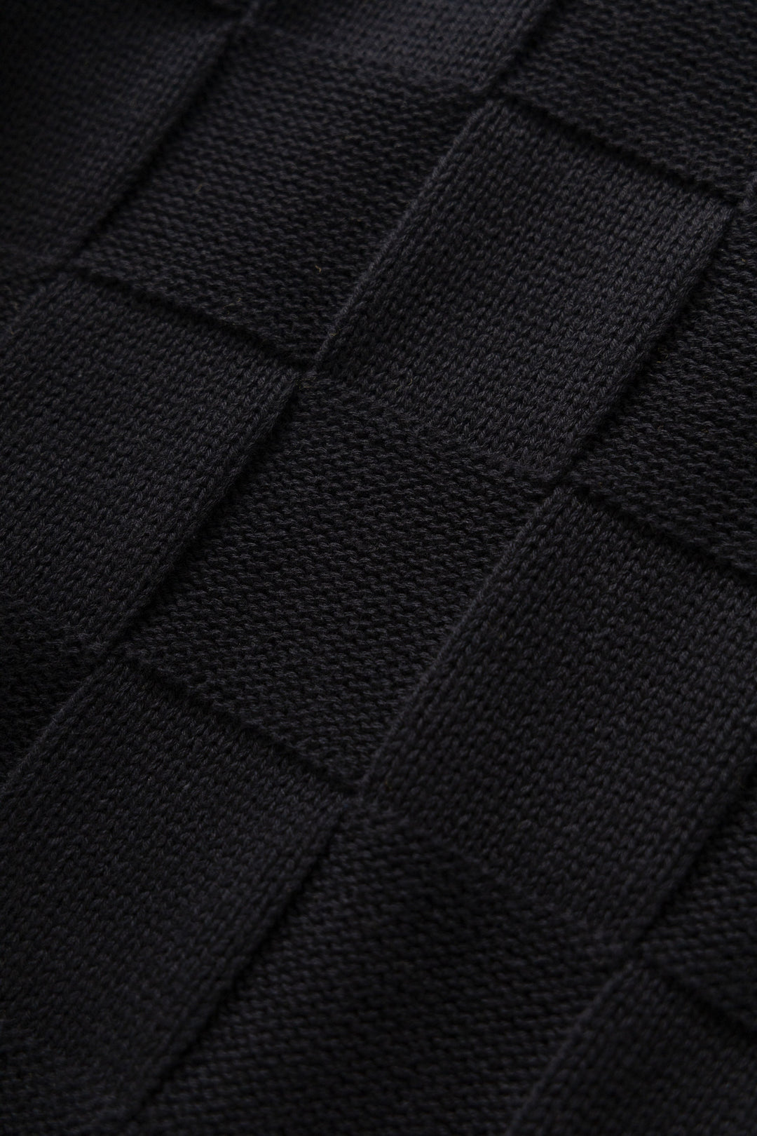 Service Works - Check Knit Crewneck - Black