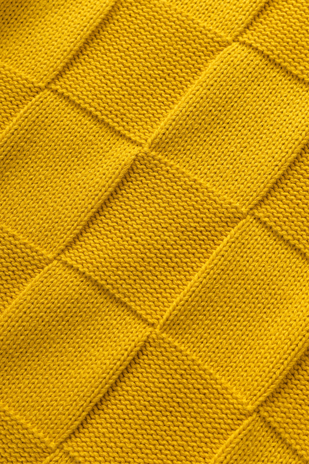 Service Works - Check Knit Crewneck - Ochre