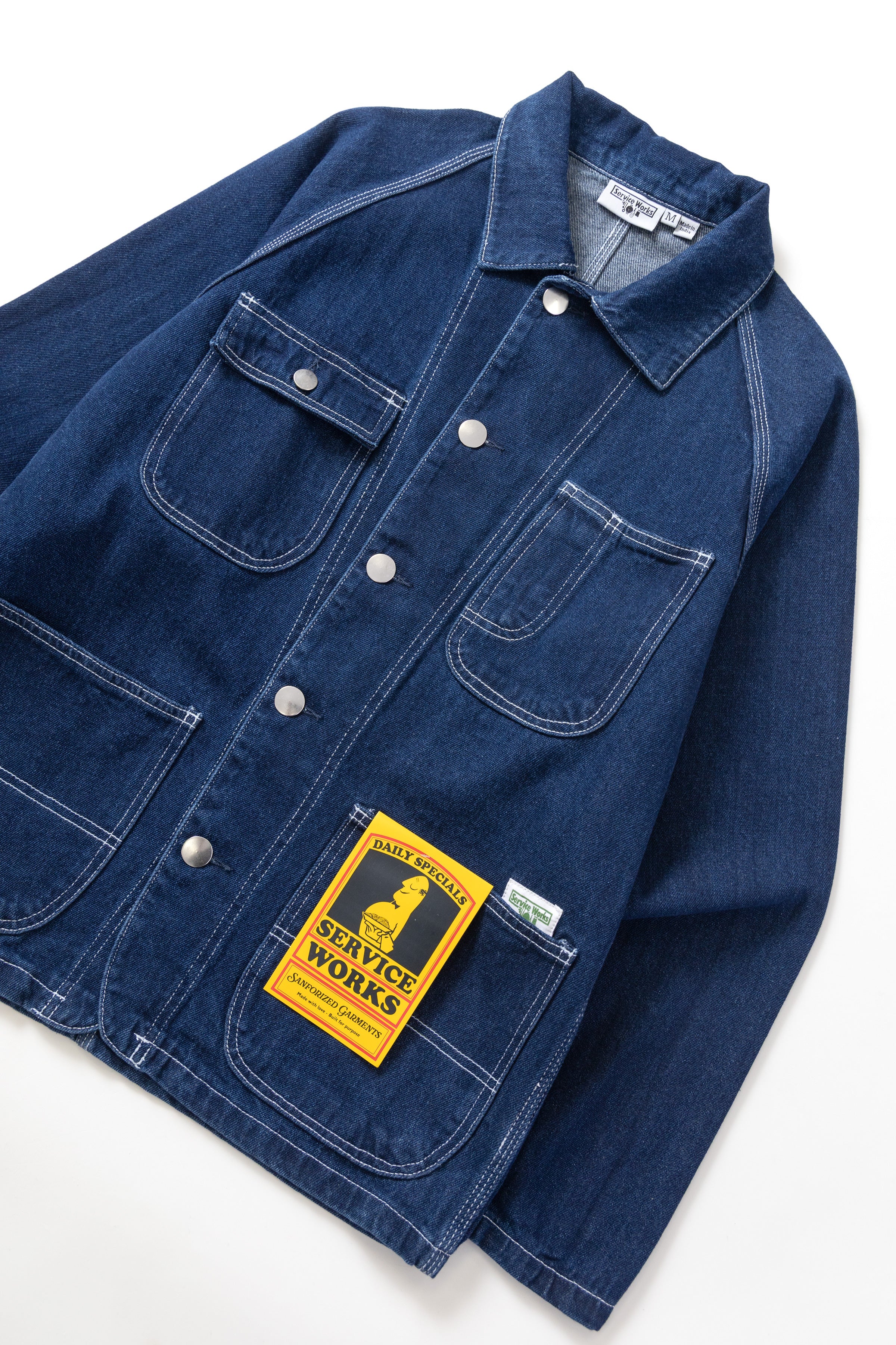 Service Works - Denim Coverall 2.0 - One Wash – Blacksmith Store