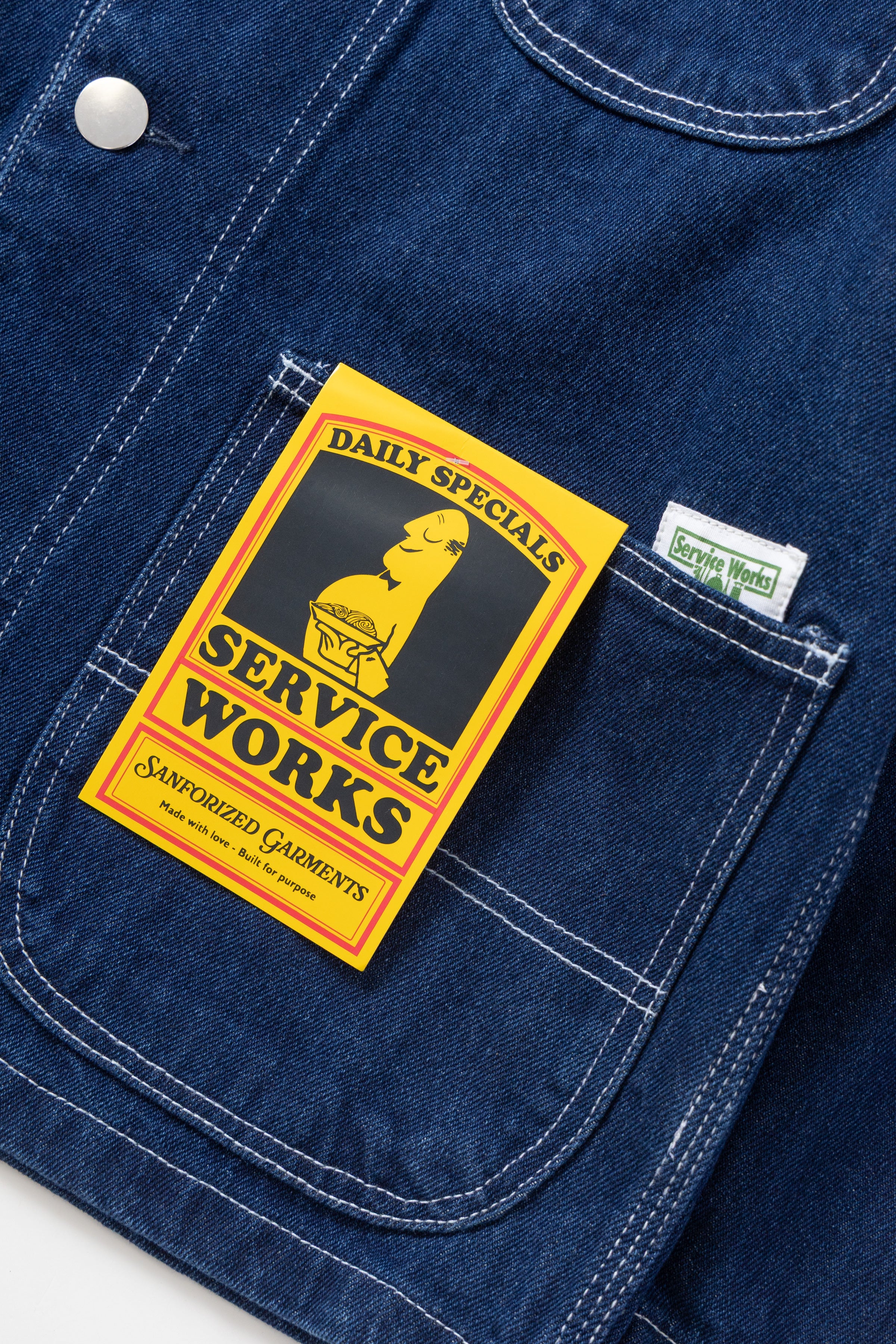 Service Works - Denim Coverall 2.0 - One Wash – Blacksmith Store