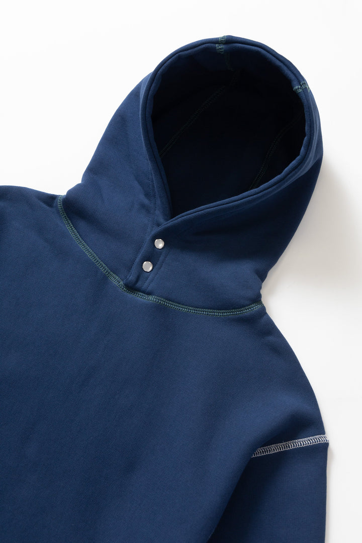 Service Works - Contrast Stitch Hoodie - Navy