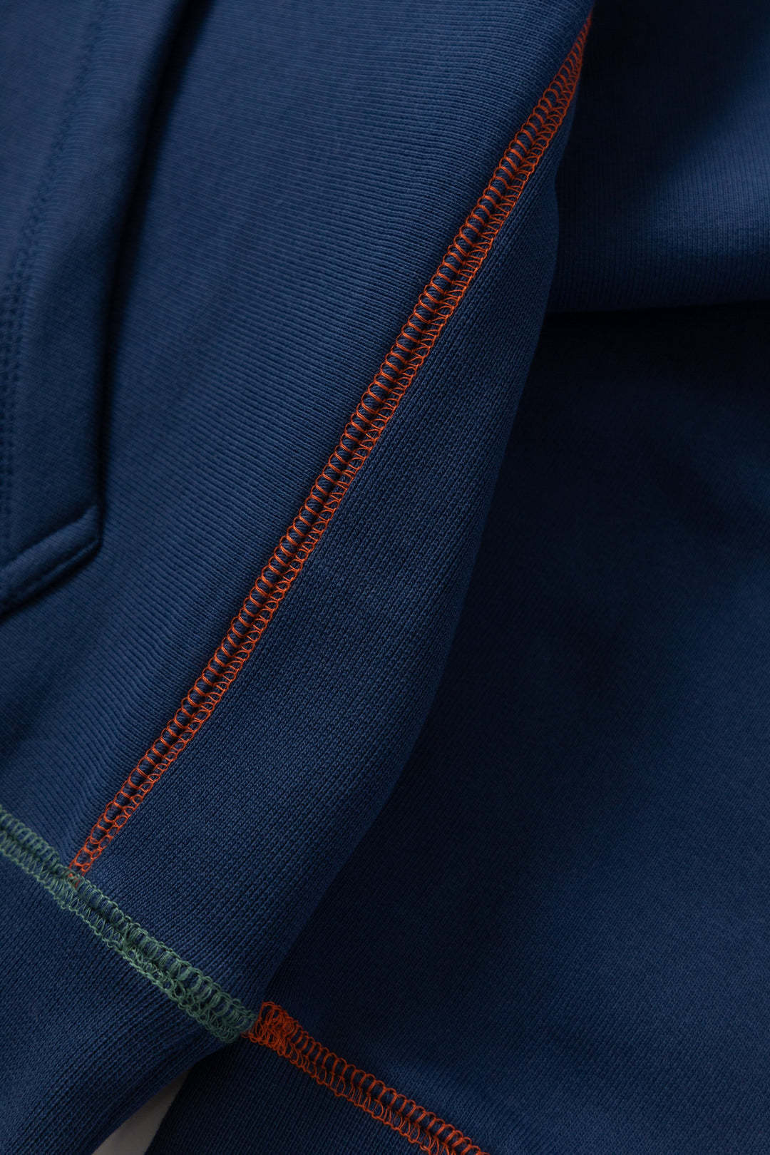 Service Works - Contrast Stitch Hoodie - Navy