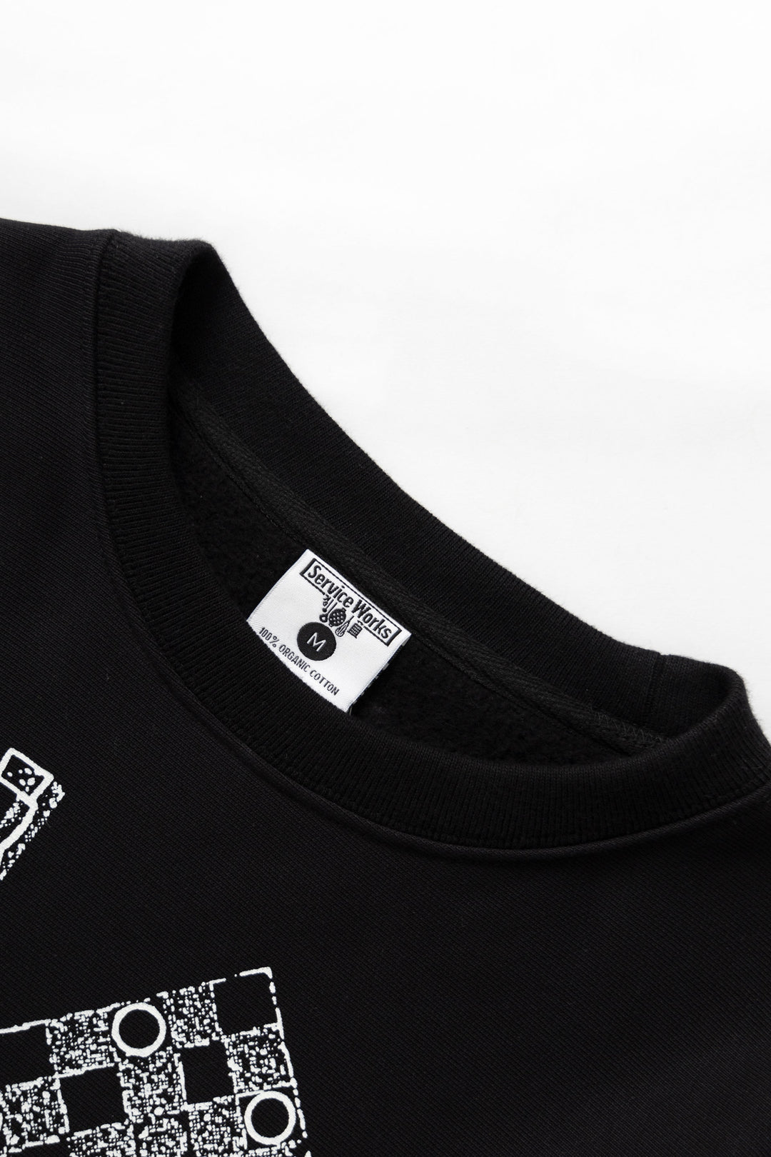 Service Works - Frequent Flyer Crewneck - Black